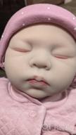 img 1 attached to IVITA 12In Full Body Silicone Baby Dolls - Realistic Newborn Girl Reborn Dolls, Not Vinyl! review by Michael Rasberry
