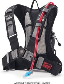 img 3 attached to 🚵 USWE Airborne - Limited Race Edition Hydration Pack: Bounce-Free MTB Cycling Gear in Grey Black