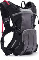 🚵 uswe airborne - limited race edition hydration pack: bounce-free mtb cycling gear in grey black логотип