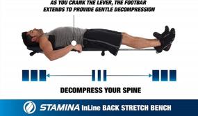 img 3 attached to Line Back Stretch Bench - Boost Your Endurance And Stamina