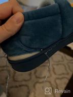 img 1 attached to Comfy Kids' Cartoon Slippers with Memory Foam: Warm Plush House Shoes for Boys and Girls review by Jonathan King
