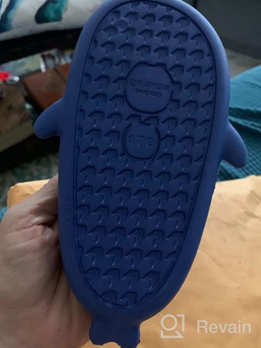 img 1 attached to 👟 Comfortable Sytx02Blue210 Lightweight Garden Sandals for Boys - Perfect Shoes for Outdoors review by Joshua Cameron