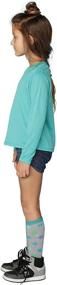 img 1 attached to INGEAR Shirts Sleeve Turquoise X Large Girls' Clothing : Active