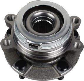 img 4 attached to Autoround 513296 Front Wheel Hub and Bearing Assembly Compatible with Nissan Altima '07-18, Maxima '09-19, Pathfinder '13-19, Murano '09-18, Quest '11-17, Infiniti QX60 '14-19, JX35 '13 - 5-Lug