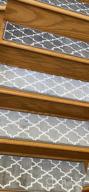 img 1 attached to Upgrade Your Stair Safety With SUSSEXHOME Polypropylene Carpet Strips - Easy To Install Runner Rugs W/ Double Adhesive Tape - Set Of 7 Decorative Mats In Brown review by Jason Bellman