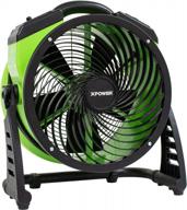 industrial-strength xpower air circulator fan with dc motor, 13 inch blade, timer, and variable speed controls logo