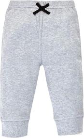 img 1 attached to 👖 Organic Cotton Pants for Baby Girls by Touched by Nature