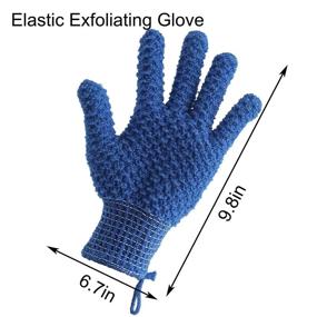 img 3 attached to 🧤 Bath Exfoliating Gloves for Women - Perfect Pairs