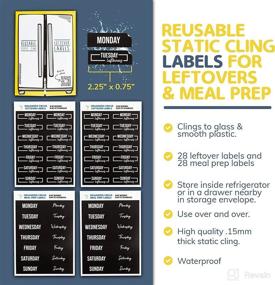 img 3 attached to Reusable Containers Refridgerator Organization Accessories