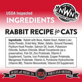 img 2 attached to 🐇 Northwest Naturals Freeze Dried Rabbit Cat Food - Grain-Free, Gluten-Free Diet for Cats & Training Treats - 11 Oz.