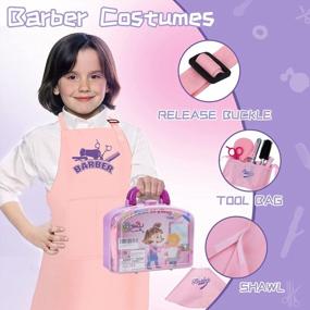 img 1 attached to Give Your Little Girl A Hair Styling Adventure With Gifts2U'S 23-Piece Kids Beauty Salon Toy Kit