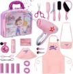 give your little girl a hair styling adventure with gifts2u's 23-piece kids beauty salon toy kit logo