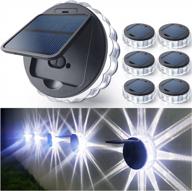 illuminate your outdoor spaces with denicmic solar wall lights - waterproof led deck lighting for patios, stairs & more! logo