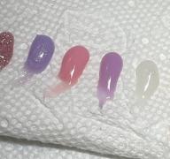 img 1 attached to Vrenmol Purple Series Poly Nail Gel Set - 6 Colors Cat Eye Builder Nail Kit For Nail Enhancement, Nail Art, And French Manicure By Nail Professionals review by Bryan Reynolds