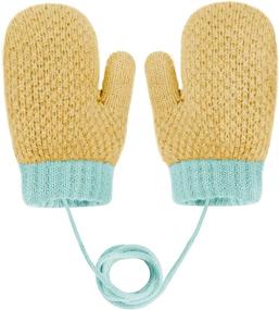 img 1 attached to Warm and Stylish Toddler Winter Mittens for Girls - Essential Cold Weather Accessories