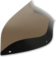 memphis shades mep85401 smoke windshield (spoiler replacement for oem fairings shield fltr road glide 2004-2013 5&#34 логотип