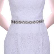 azaleas womens beaded wedding crystal women's accessories ~ belts logo