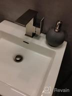 img 1 attached to Upgrade Your Bathroom With KES Matte Black Waterfall Faucet – Single Handle, Stainless Steel Construction, And Sleek Design review by Todd Raynie