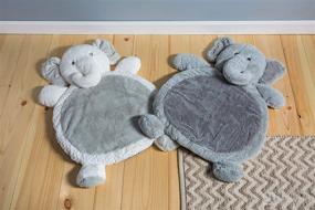 img 3 attached to 🐘 Blue Elephant Bestever Baby Mat by Mary Meyer