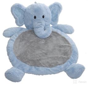 img 4 attached to 🐘 Blue Elephant Bestever Baby Mat by Mary Meyer