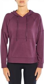 img 4 attached to Stylish Marika Riley Hooded Pullover For Women