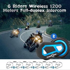 img 3 attached to FreedConn Motorcycle Intercom Bluetooth Waterproof