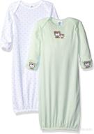 gerber baby 2 pack teddy months apparel & accessories baby boys ... clothing logo
