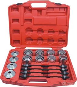 img 4 attached to Efficient Garage Tools: WIN.MAX 28PC Master Press & Pull Sleeve Kit - Remove Bearings, Bushes, and Seals with Ease!