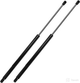 img 4 attached to Hatch Tailgate Lift Supports Shocks Struts Gas Charged for 02-07 Saturn Vue - 2 Pcs (Model: 4363)