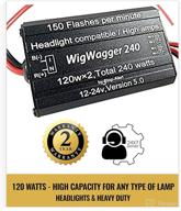 stop alert wigwagger alternating electronic incandescent logo