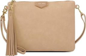 img 4 attached to Pixie Mood Michelle Clutch Dimensions Women's Handbags & Wallets : Crossbody Bags