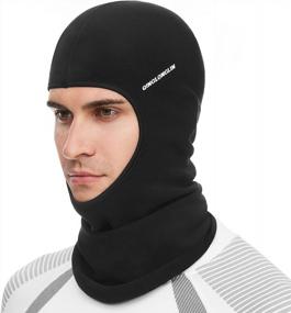 img 4 attached to Stay Warm & Comfortable In Winter With QINGLONGLIN Balaclava Ski Mask For Men Motorcycling, Skiing