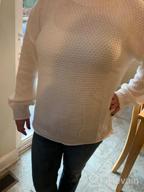 img 1 attached to Oversized Chunky Knit Turtleneck Sweater For Women - Batwing Long Sleeve Pullover With Loose Fit - Jouica Jumper review by Pranav Osman