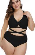 👙 kisscynest women's high waisted swimwear: bathing suits, cover ups, and clothing logo