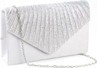 dazzle at your next event with jubileens envelope evening clutch - perfect for parties and weddings логотип