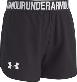 img 1 attached to Under Armour Little Girls Short Girls' Clothing ~ Active