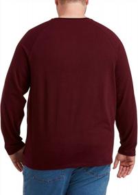 img 1 attached to Amazon Essentials Long Sleeve Henley Black