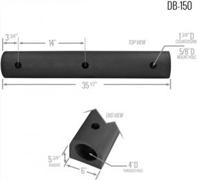 img 3 attached to 35.5 X 6 Inch D-Shape Rubber Loading Dock Bumper For Enhanced SEO