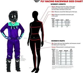 img 1 attached to 👗 Fly Racing 2022 Women's Lite Jersey (Black/Aqua, Medium): Sleek and Stylish Performance Apparel for Active Women