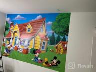 img 1 attached to Transform Your Room With Classic Mickey Mouse Wall Mural - Removable And Easy To Install - 10.5 Ft. X 6 Ft. review by Carlos Cardoso