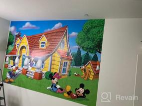 img 5 attached to Transform Your Room With Classic Mickey Mouse Wall Mural - Removable And Easy To Install - 10.5 Ft. X 6 Ft.