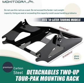 img 1 attached to MoKitDora Detachable Mounting Compatible 2014 2021