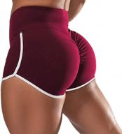 get a bolder workout look with echoine women's sexy butt-lifting workout shorts & mini leggings logo