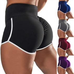 img 2 attached to Get A Bolder Workout Look With ECHOINE Women'S Sexy Butt-Lifting Workout Shorts & Mini Leggings