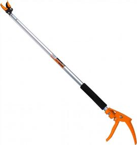 img 4 attached to KSEIBI 143010 Cut And Hold Bypass Pruner - Long Reach With 1/2 Inch Max Cutting Capacity (3.5 Ft - 1.0 M)