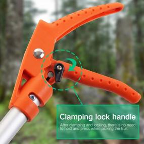 img 1 attached to KSEIBI 143010 Cut And Hold Bypass Pruner - Long Reach With 1/2 Inch Max Cutting Capacity (3.5 Ft - 1.0 M)
