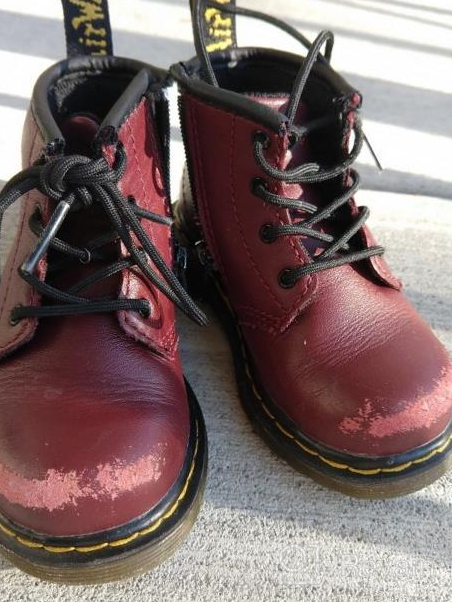 img 1 attached to Black Toddler 👦 Boys' Dr Martens Brooklee Boots review by Timothy Harper