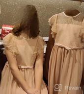 img 1 attached to Fancy Girls Communion Dresses White Girls' Clothing in Dresses review by Jennifer Davis