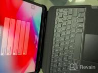 картинка 1 прикреплена к отзыву Rose Gold Touchpad Keyboard Case For IPad Pro 12.9 2020/2018 - Wireless Smart Magic Backlit Trackpad Keyboard от Adam Jauregui