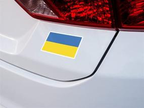 img 2 attached to Ukraine Sticker Ukrainian Window Stickers